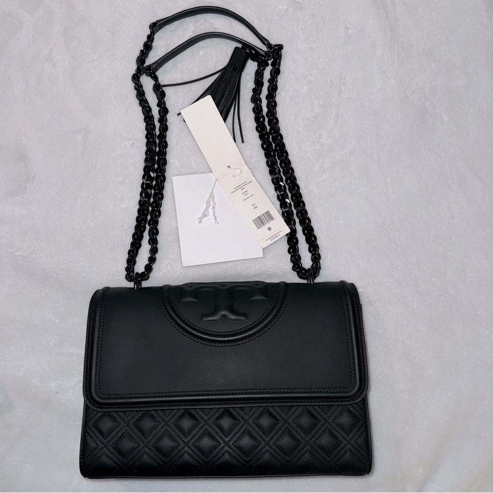 Tory Burch Fleming Matte Convertible Shoulder Bag